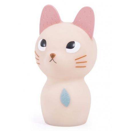 Veilleuse  chat Après la pluie
