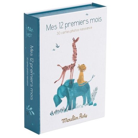 Cartes Mes 12 Premiers Mois Sous mon Baobab