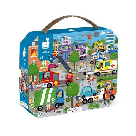 Puzzle City 36 pièces - Janod