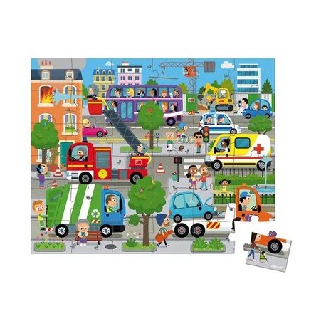 Puzzle City 36 pièces - Janod