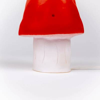 Petite lampe Champignon Rouge