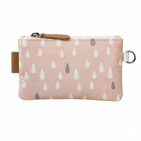 Porte monnaie Gouttes rose Fresk Porte monnaie Gouttes rose Fresk