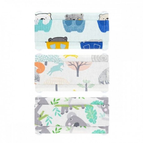 Lot de 3 masques barrières Enfant