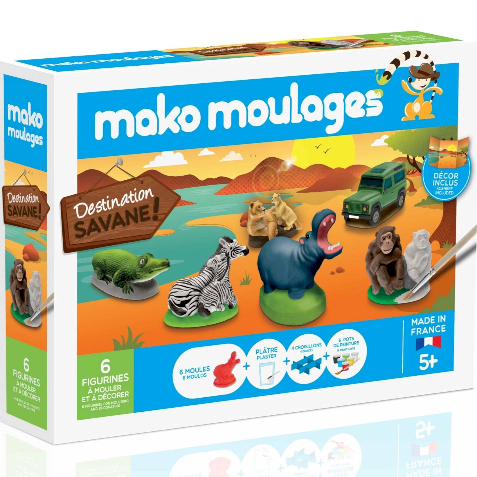 Coffret destination Savane - Mako moulages