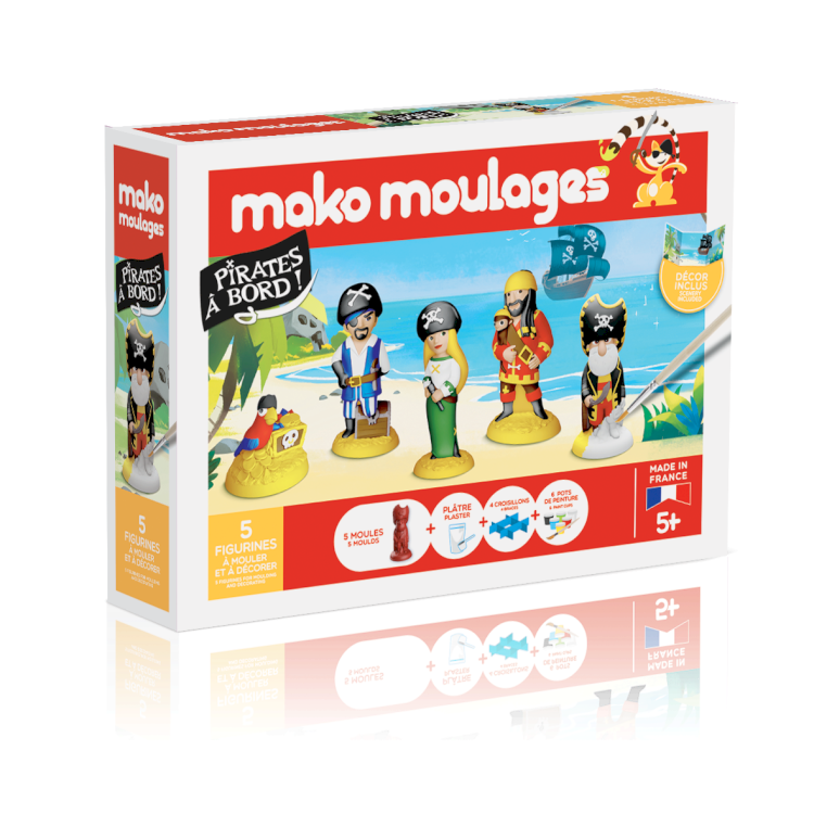 Coffret Pirates à bord - Mako moulages