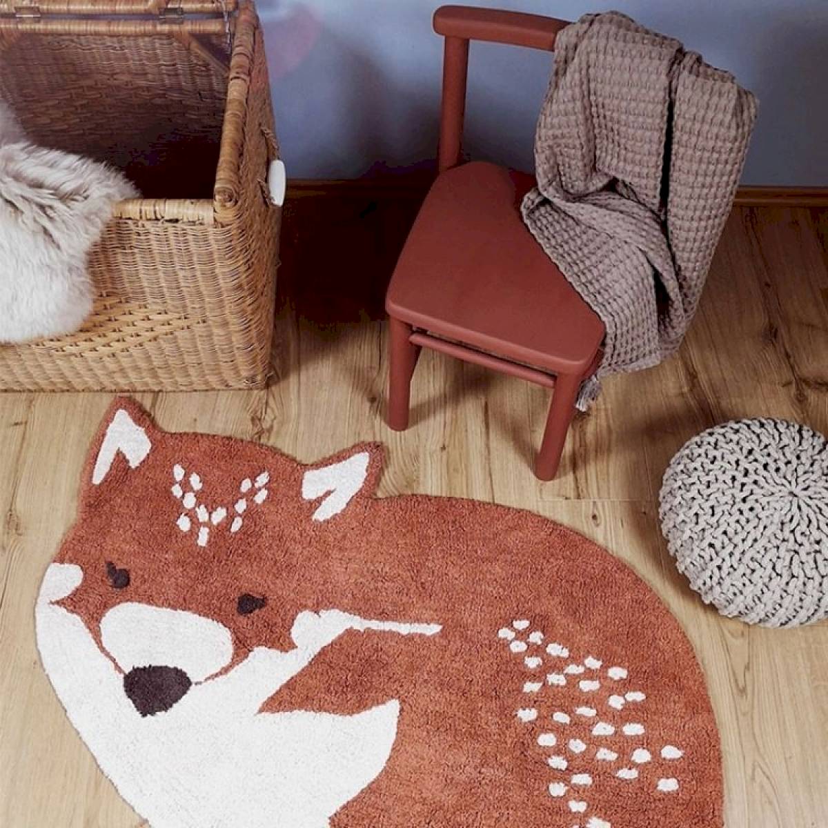 Tapis Chambre D Enfant Little Wolf Nattiot Reve De Lutin Reve De Lutin