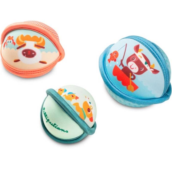 Lot de 3 balles de bain - Lilliputiens