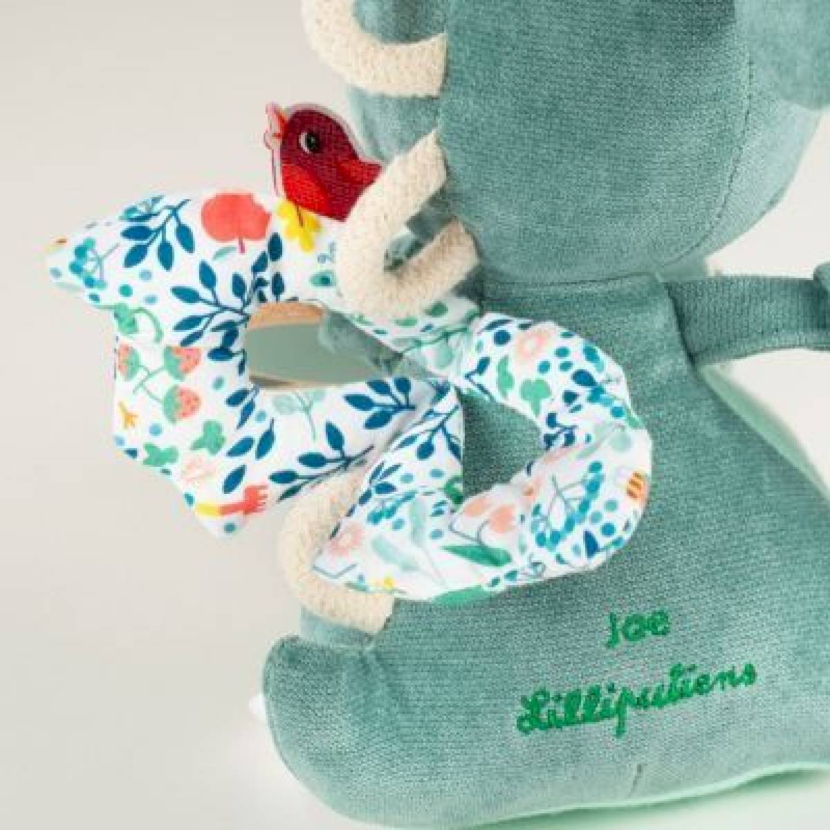 Peluche Joe le dragon multi-activités - Lilliputiens