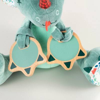 Peluche Joe le dragon multi-activités - Lilliputiens