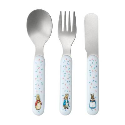 Set de 3 couverts Pierre et Lapin - Petit jour