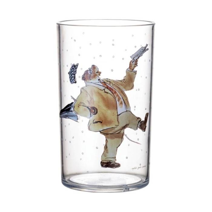 Verre bleu en tritan Ernest et Célestine - Petit jour