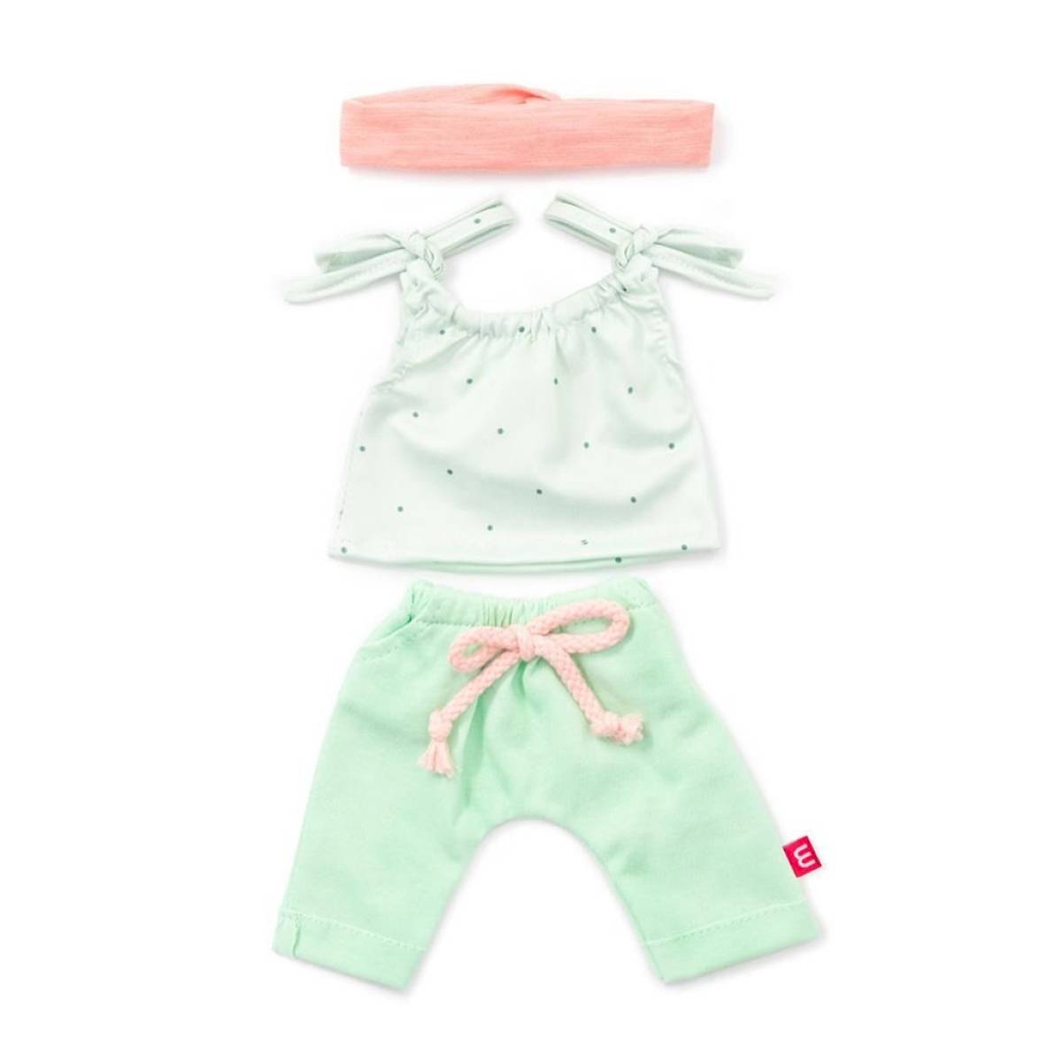 Pyjama gris 3 pièces pour poupée de 38cm - Miniland(dupliqué)