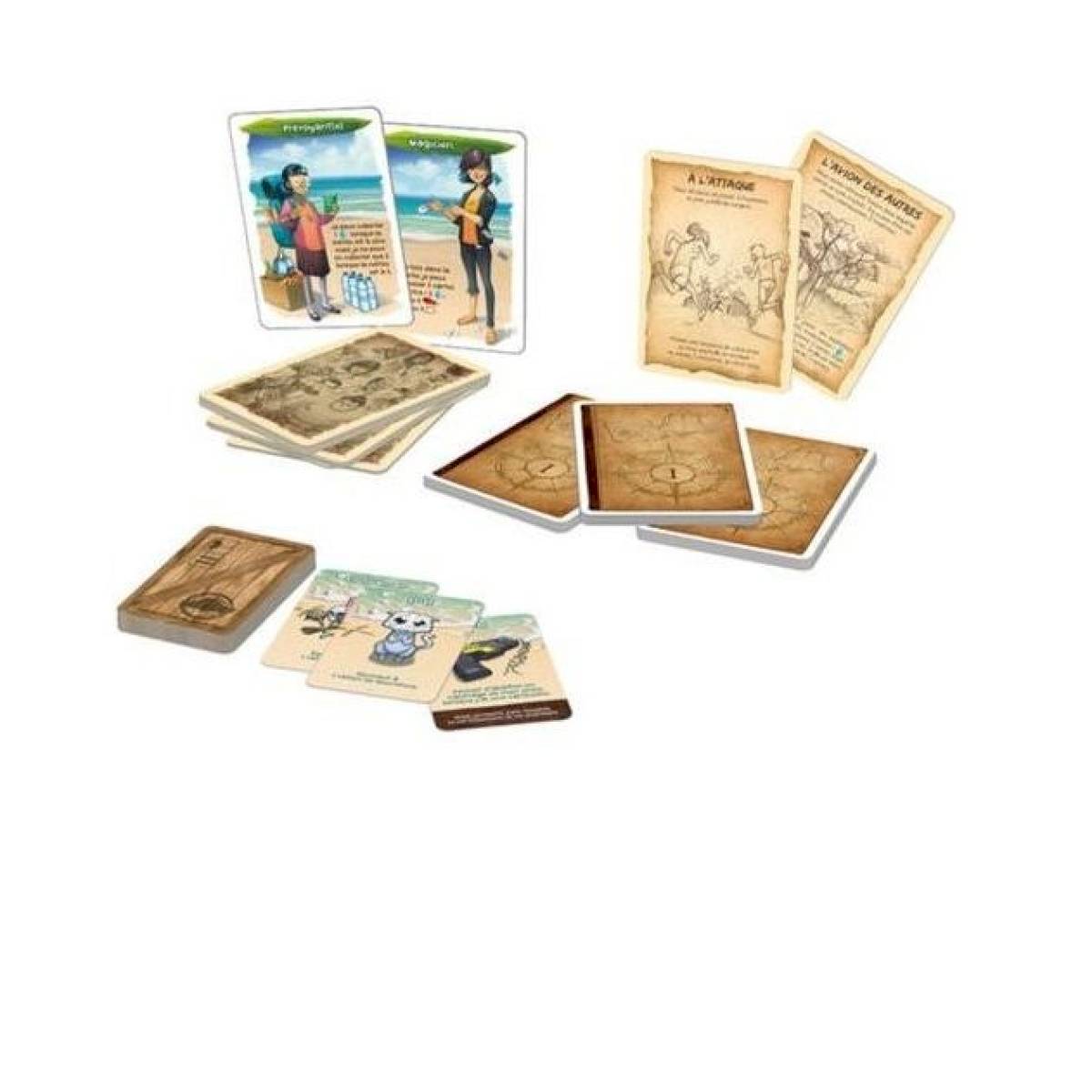Galerapagos extension : Tribu et Personnages