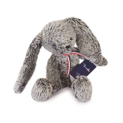 Peluche Lapin Alexandre gris 40cm - Maïlou