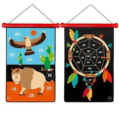 Jeu de fléchettes magnétiques Indien