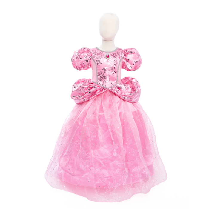 Déguisement de princesse royale Pretty in Pink 7-8 ans