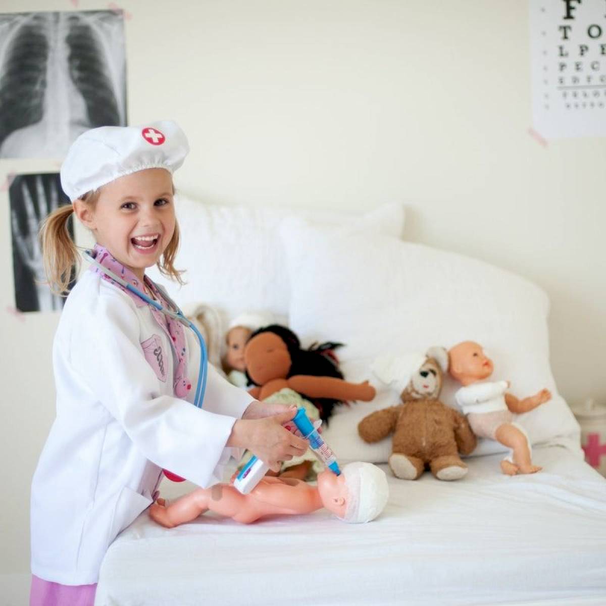 Déguisement Médecin pour les enfants 5-6 ans de Great Pretenders