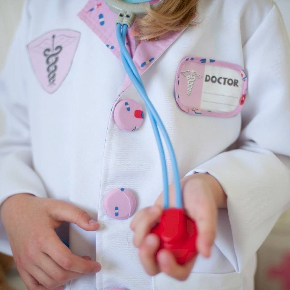 Déguisement de docteur rose 5-6 ans - Great Pretenders - Rêv - Rêve de Lutin