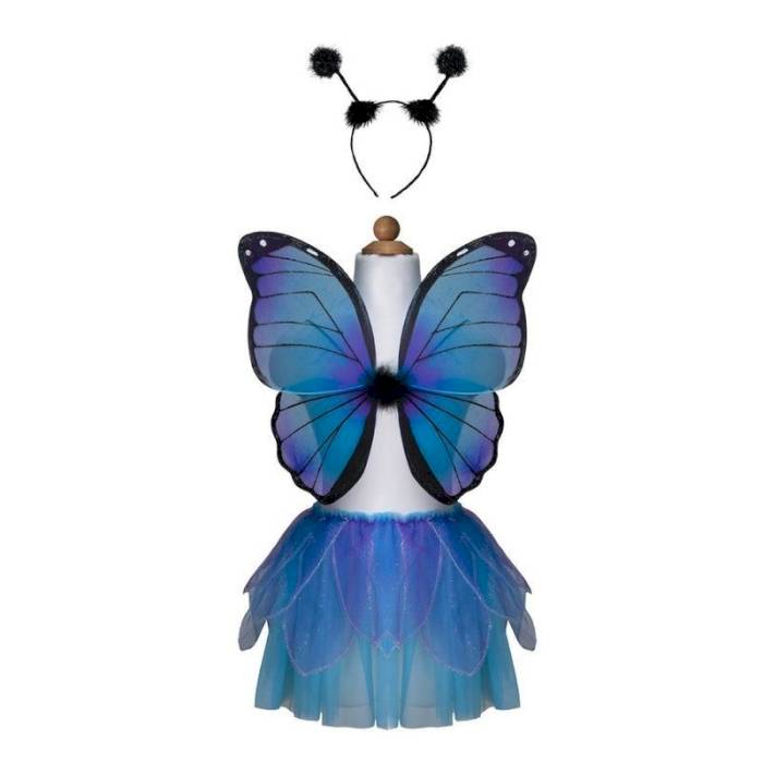 Déguisement de fée Papillon de minuit 4-6 ans