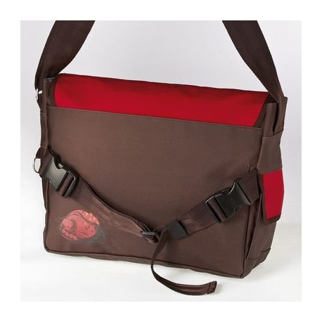 Sac besace Messenger rouge