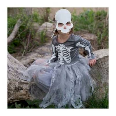 Déguisement squelette avec masque 5-6 ans
