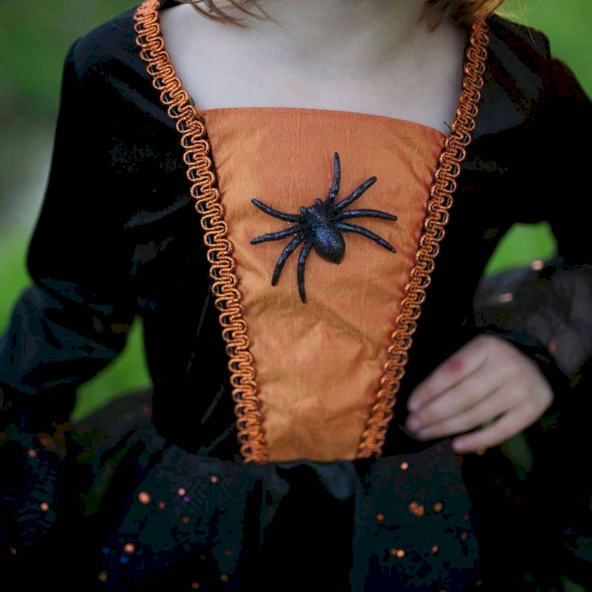Déguisement de sorcière Sybille l'araignée 7-8 ans