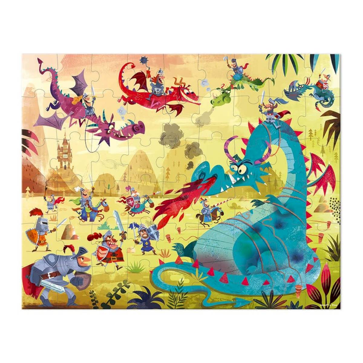 Puzzle 54 pièces Dragon