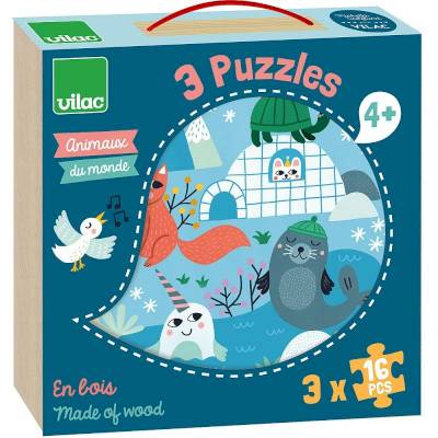 Puzzle animaux de monde