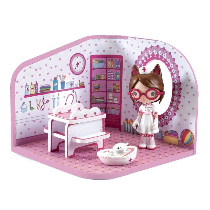 Figurine Tinyly Milou vétérinaire