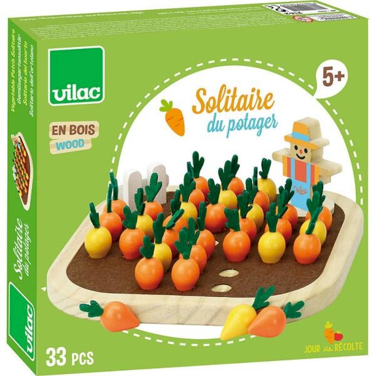 Jeu du solitaire du Potager