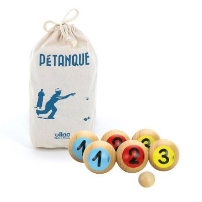 Jeu de pétanque 1,2,3