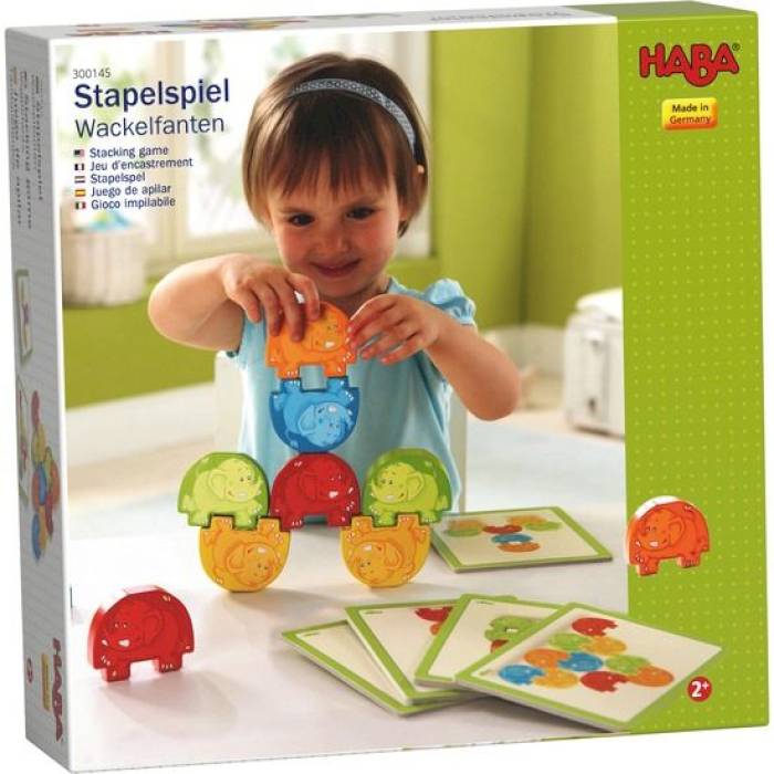 Jeu d’encastrement Eléphants cascadeurs