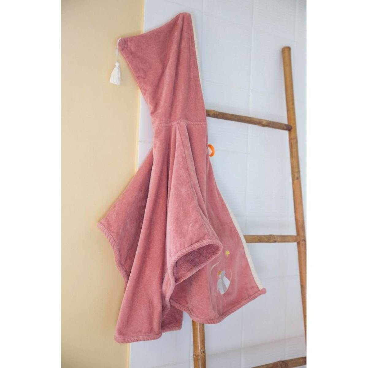 Cape de bain Ecureuil brique personnalisée