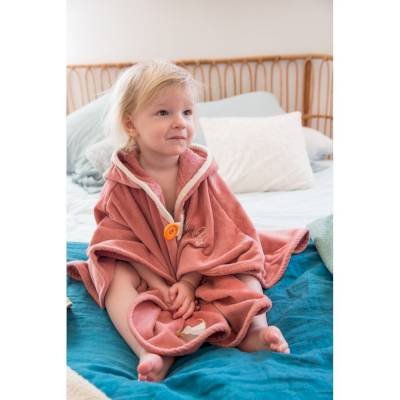 Cape de bain Ecureuil brique personnalisée