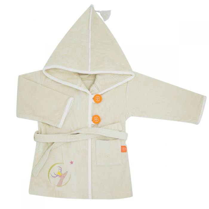Peignoir daim lin 2-4 ans