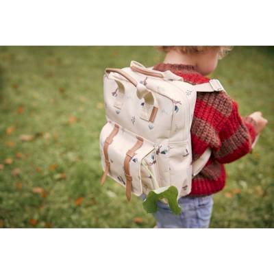 Sac à dos lapin beige