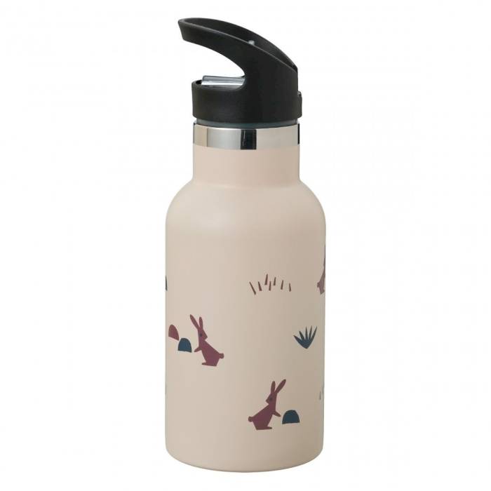 Gourde thermos Lapin beige 350ml