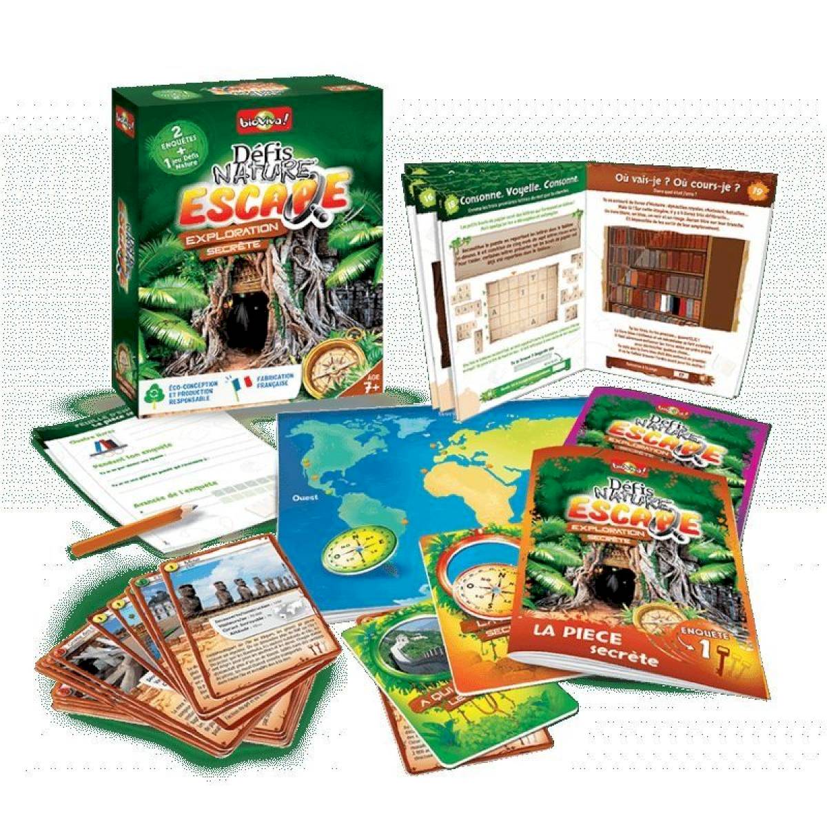 Défis Nature Escape Exploration secrète