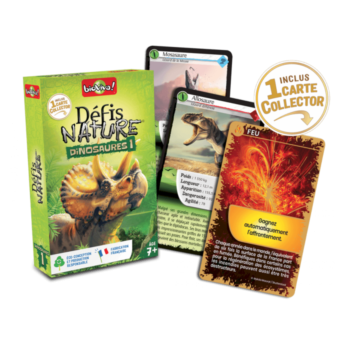 Défis Nature Dinosaures 1 -  Nouveau