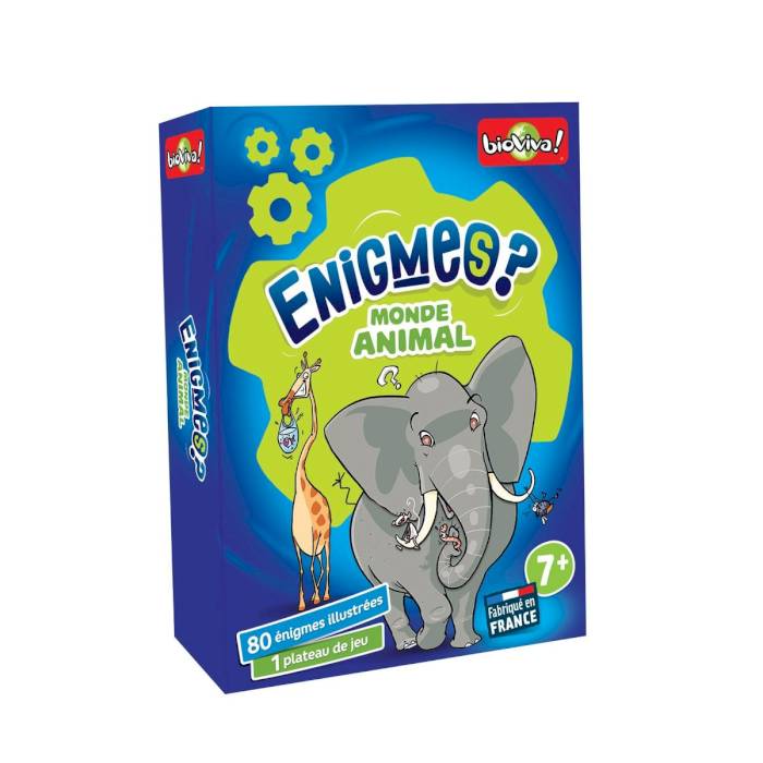 Jeu de cartes Enigmes Monde Animal