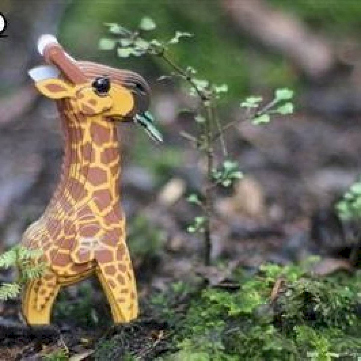 Maquette 3D : Girafe