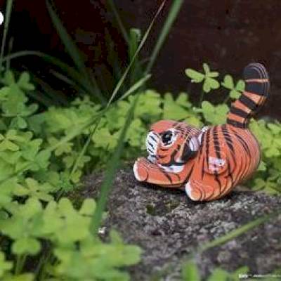 Maquette 3D : Tigre