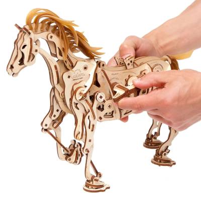 Maquette 3D - cheval mécanique