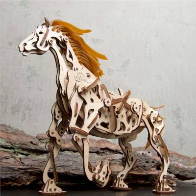 Maquette 3D - cheval mécanique