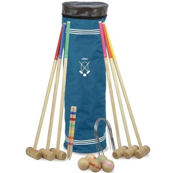 Jeu de croquet en bois 6 joueurs