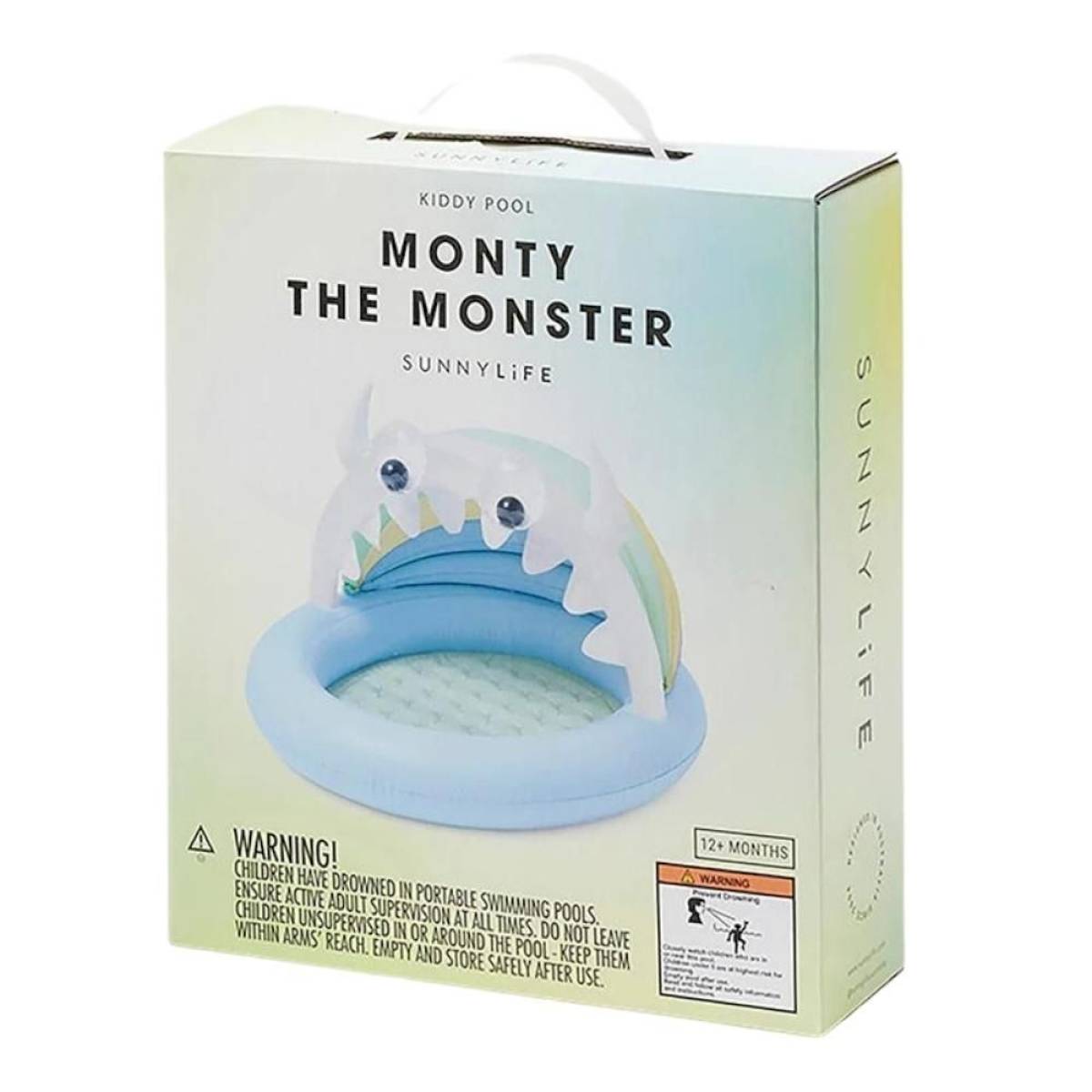 Piscine gonflable pour bébé Monty le monstre