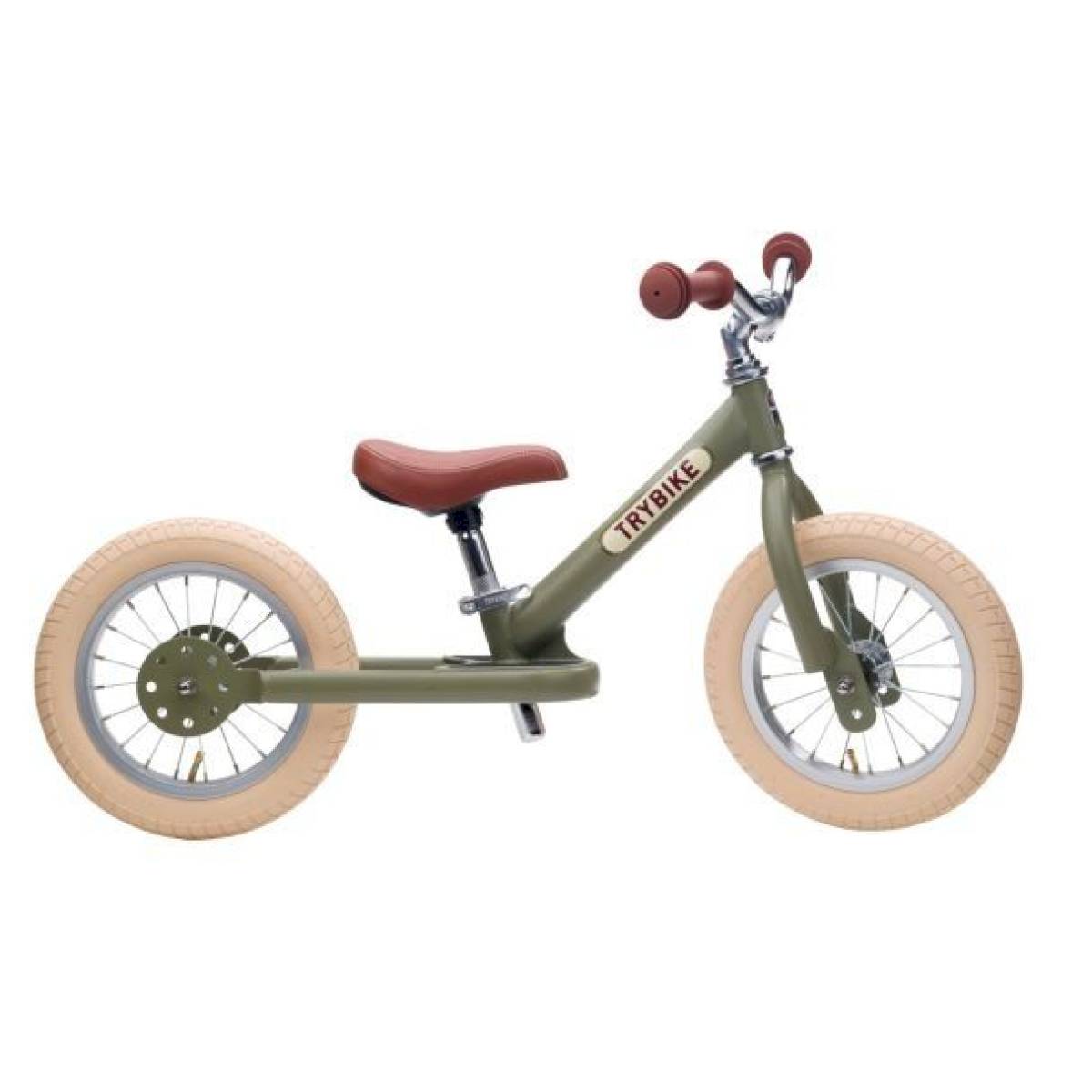 Trybike 2 en 1 vintage vert