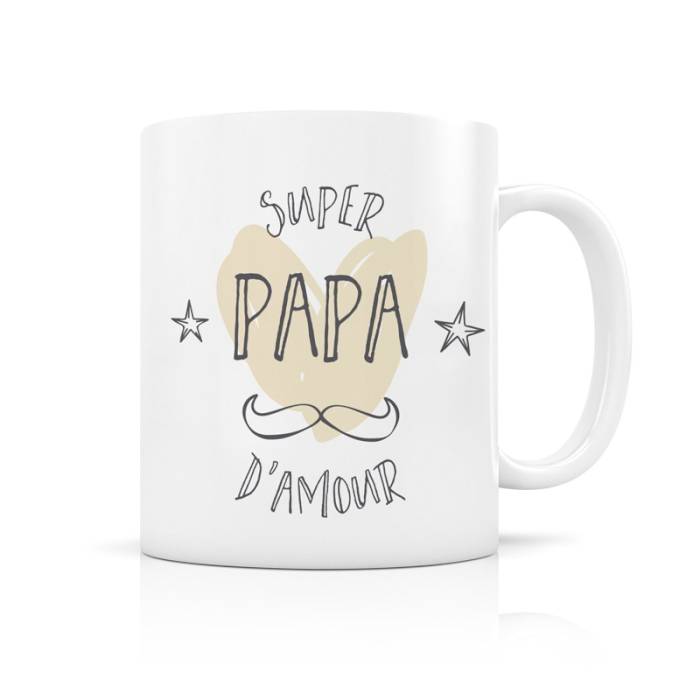 Mug Super papa d'amour - Label'tour