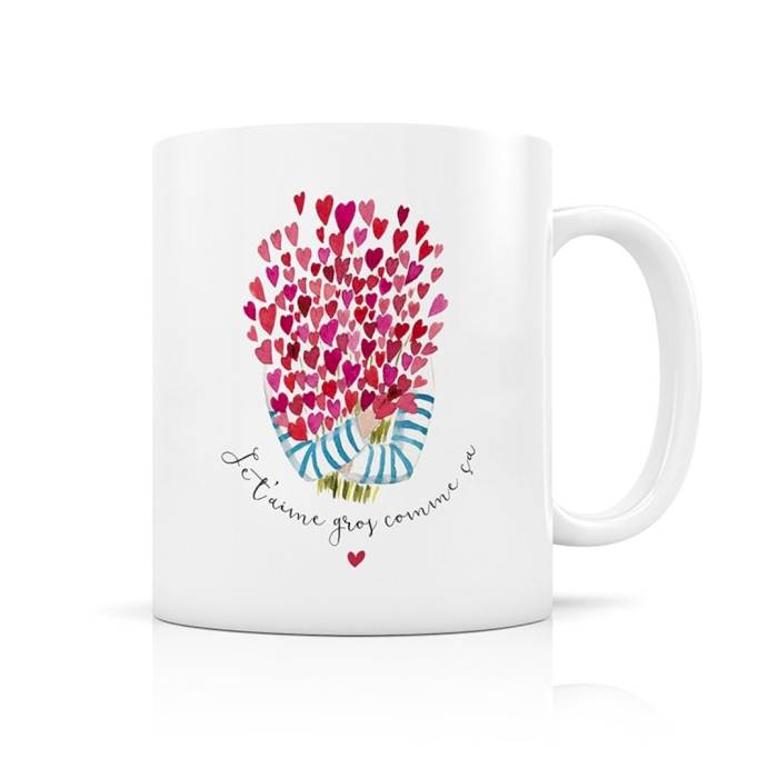 Mug Je t'aime gros comme ça - Label'tour