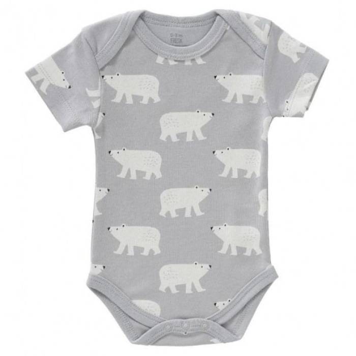 Body manches courtes Ours polaire 0-3 mois - Fresk